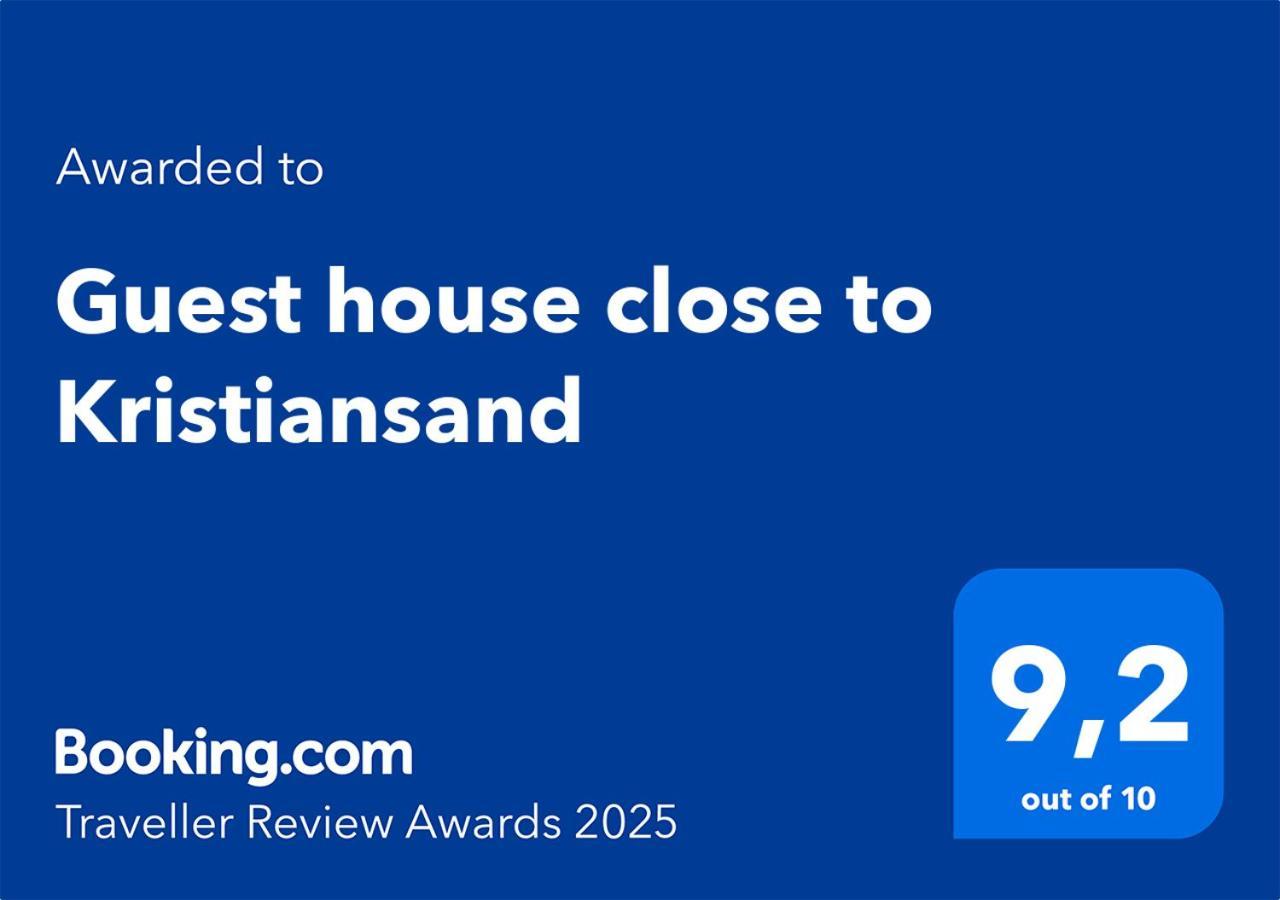 Guest House Close To Kristiansand Buitenkant foto